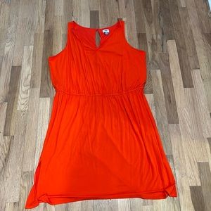 Orange Dress